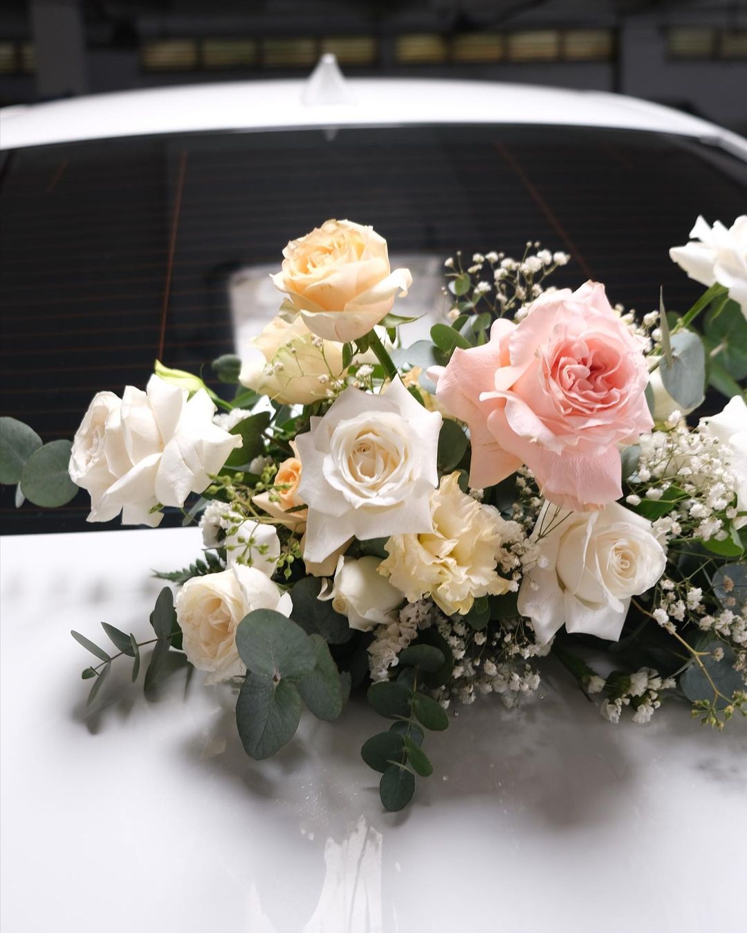 Wedding Car Flower Decor