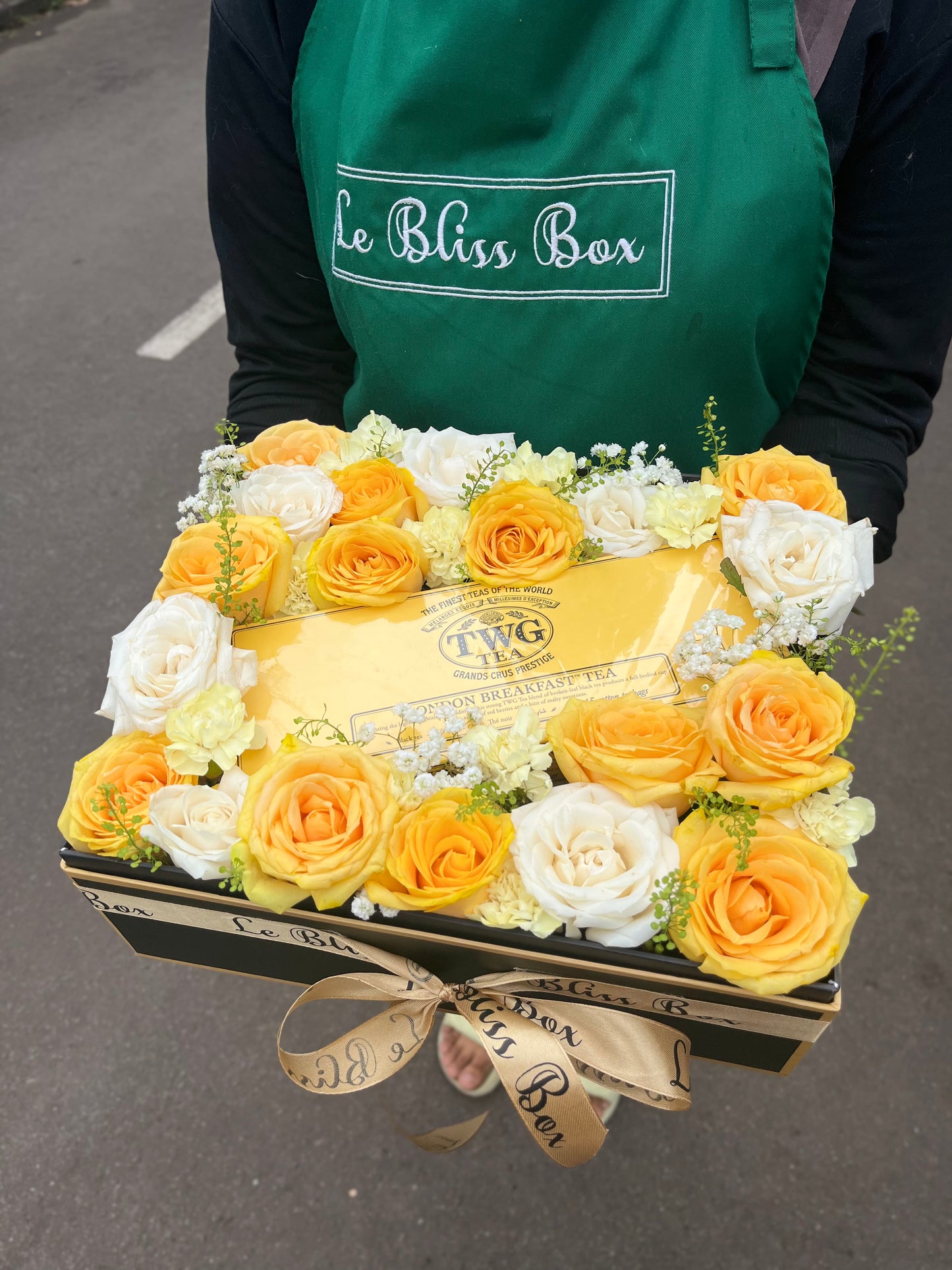 TWG Tea Yellow Flower Hamper