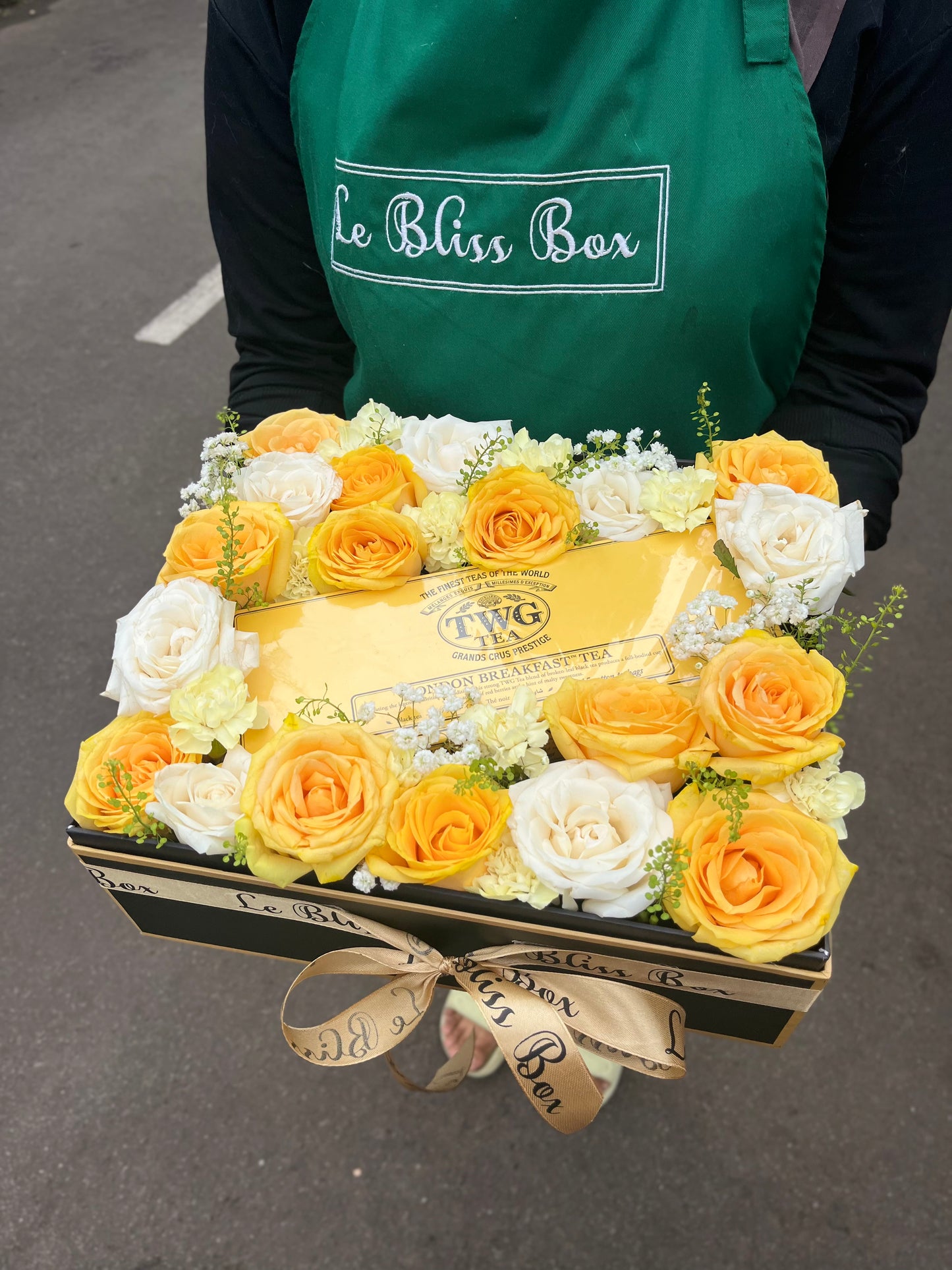 TWG Tea Yellow Flower Hamper