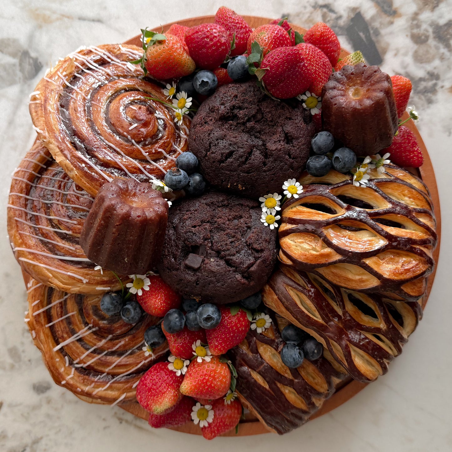 Berry & Pastry Delight Platter