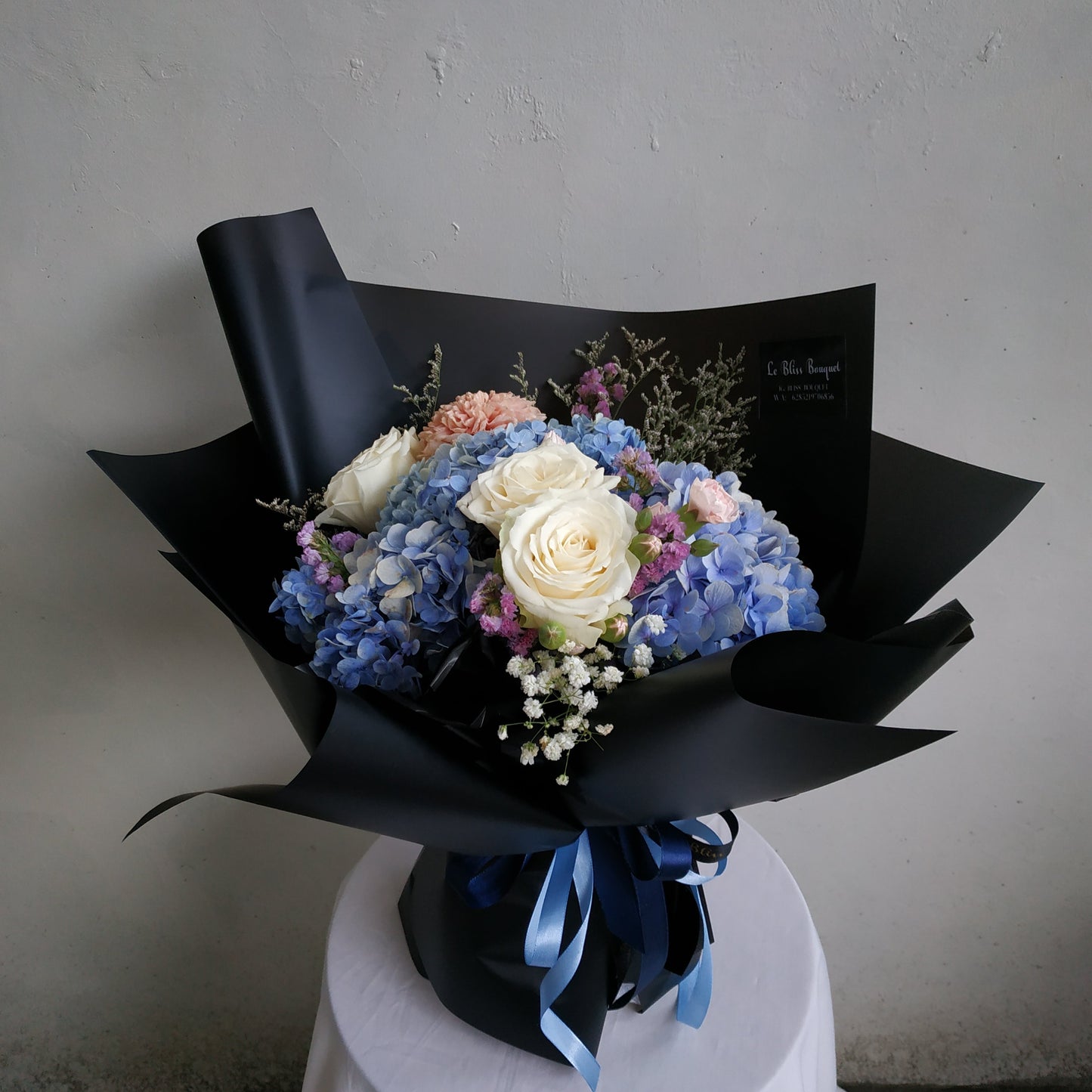 Local Hydrangea Round Bouquet