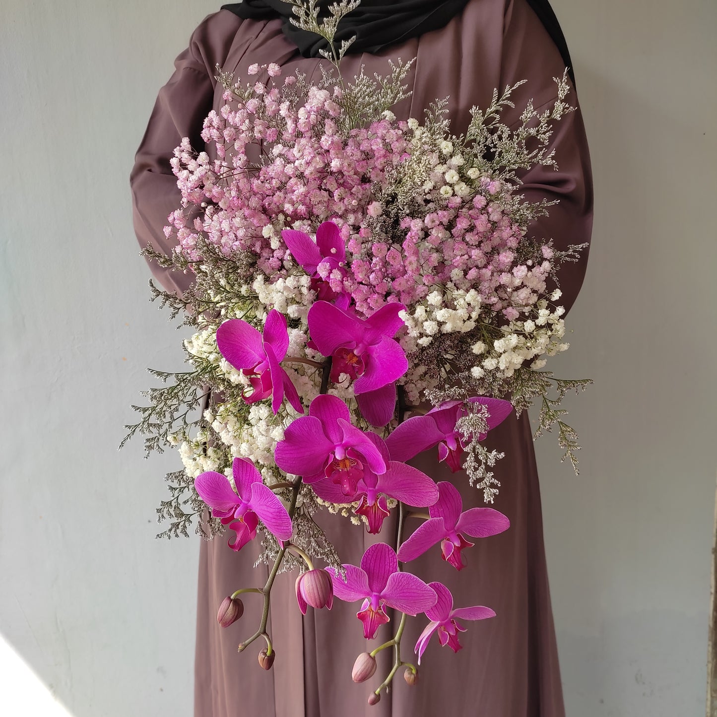 Purple Orchid Bridal Bouquet