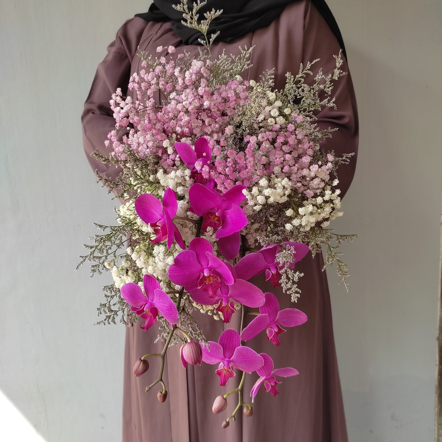 Purple Orchid Bridal Bouquet