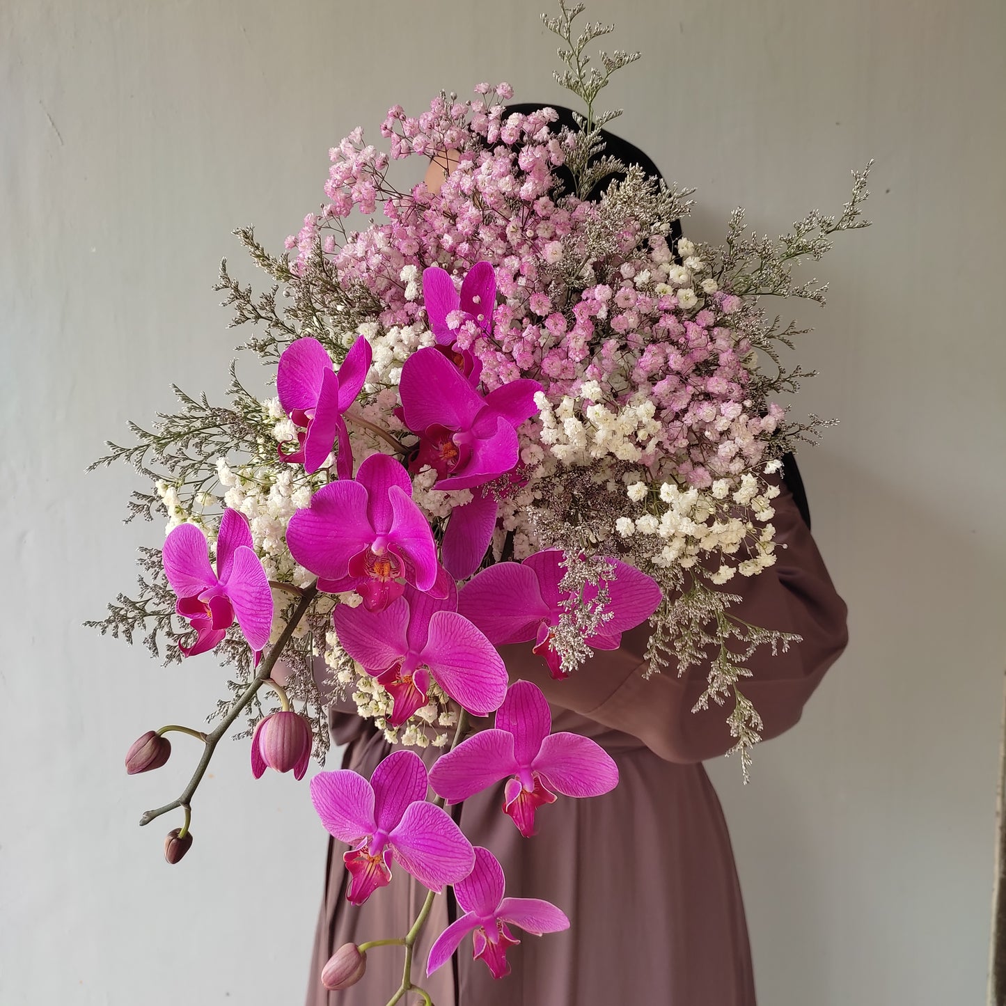 Purple Orchid Bridal Bouquet