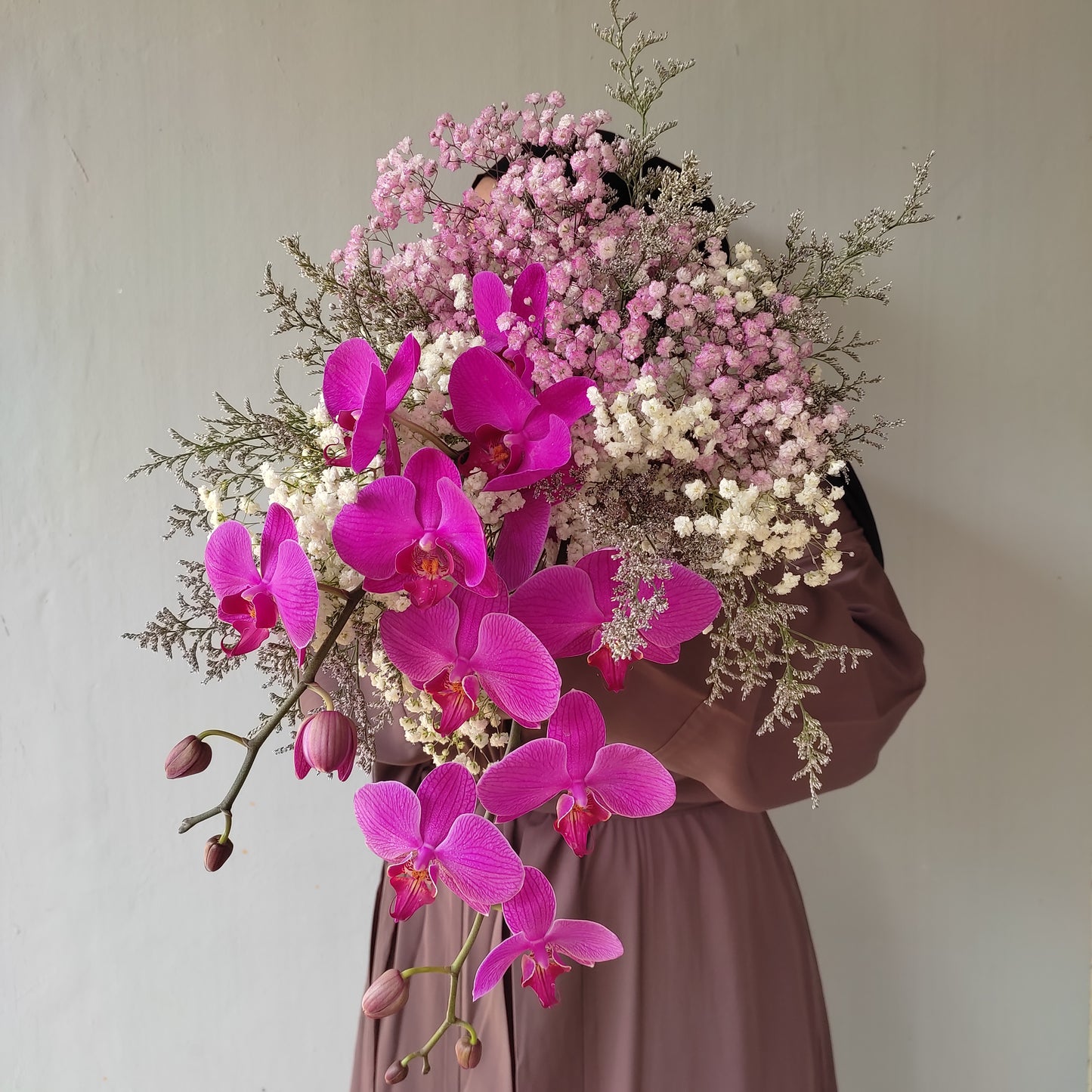 Purple Orchid Bridal Bouquet