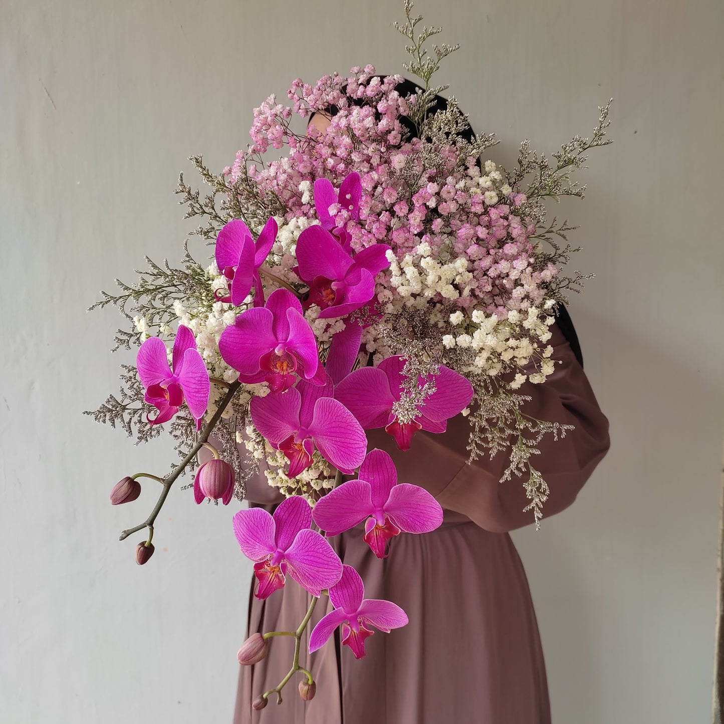 Purple Orchid Bridal Bouquet