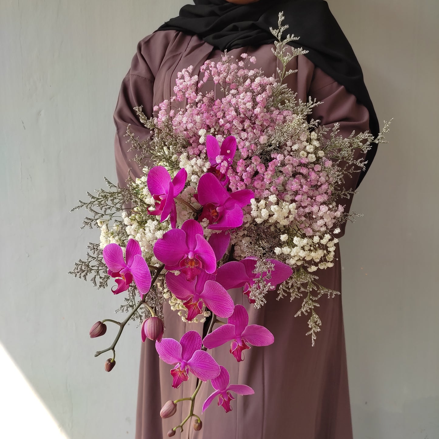 Purple Orchid Bridal Bouquet