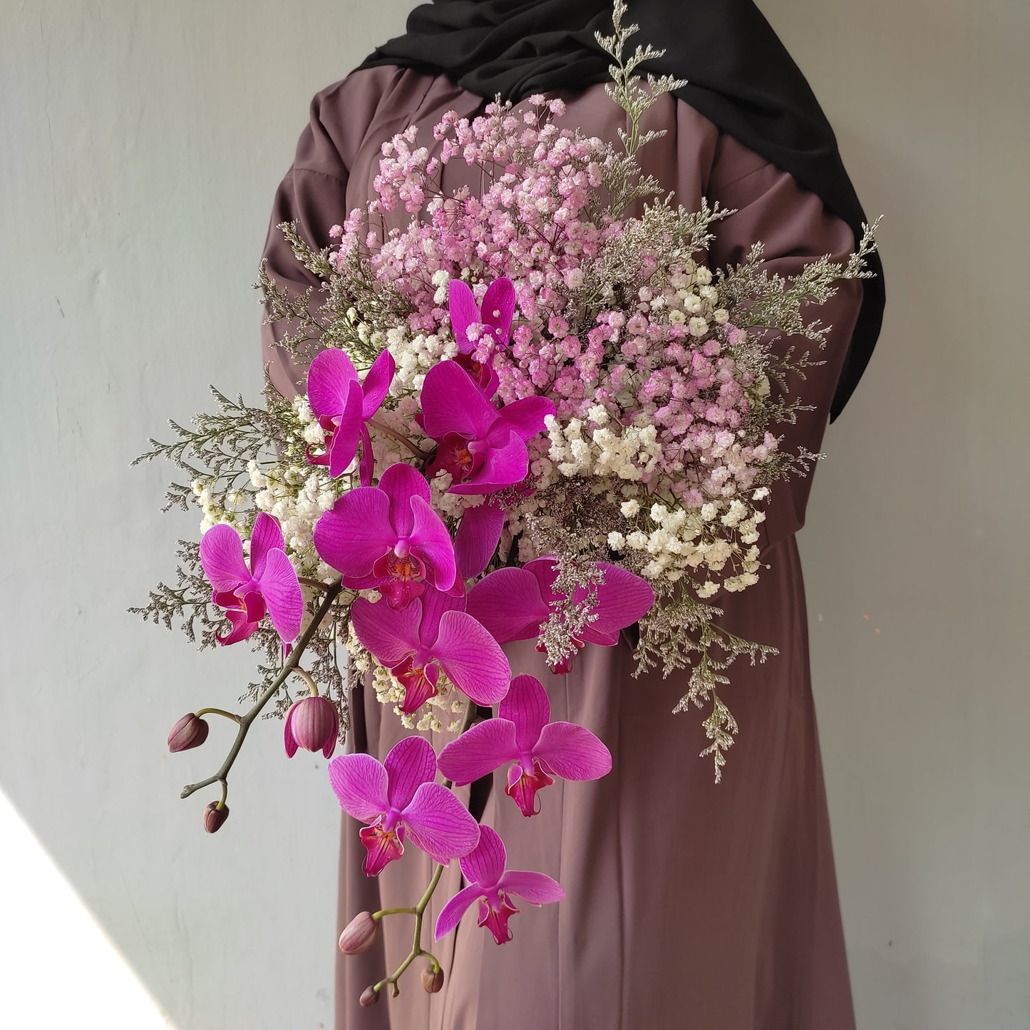 Purple Orchid Bridal Bouquet