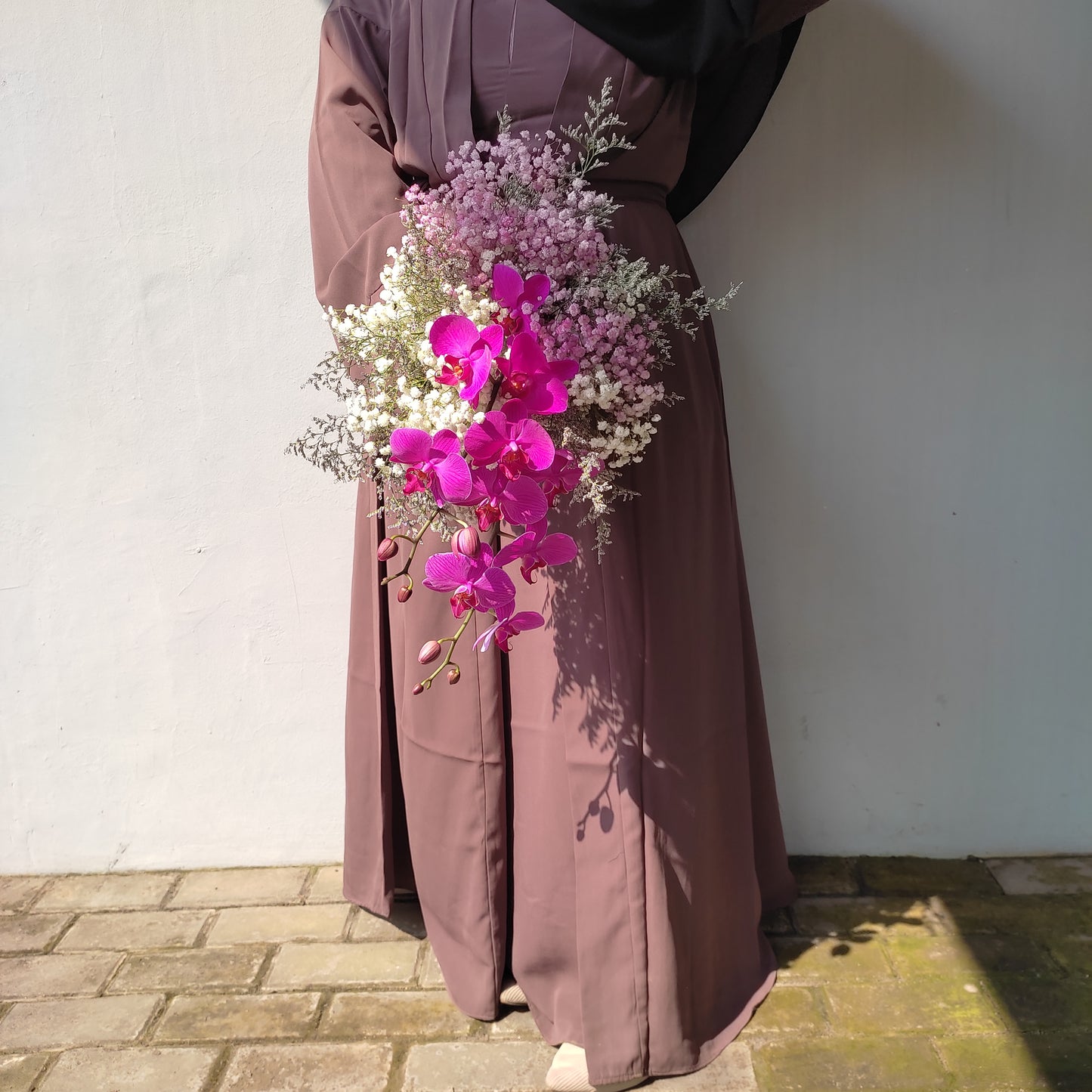 Purple Orchid Bridal Bouquet