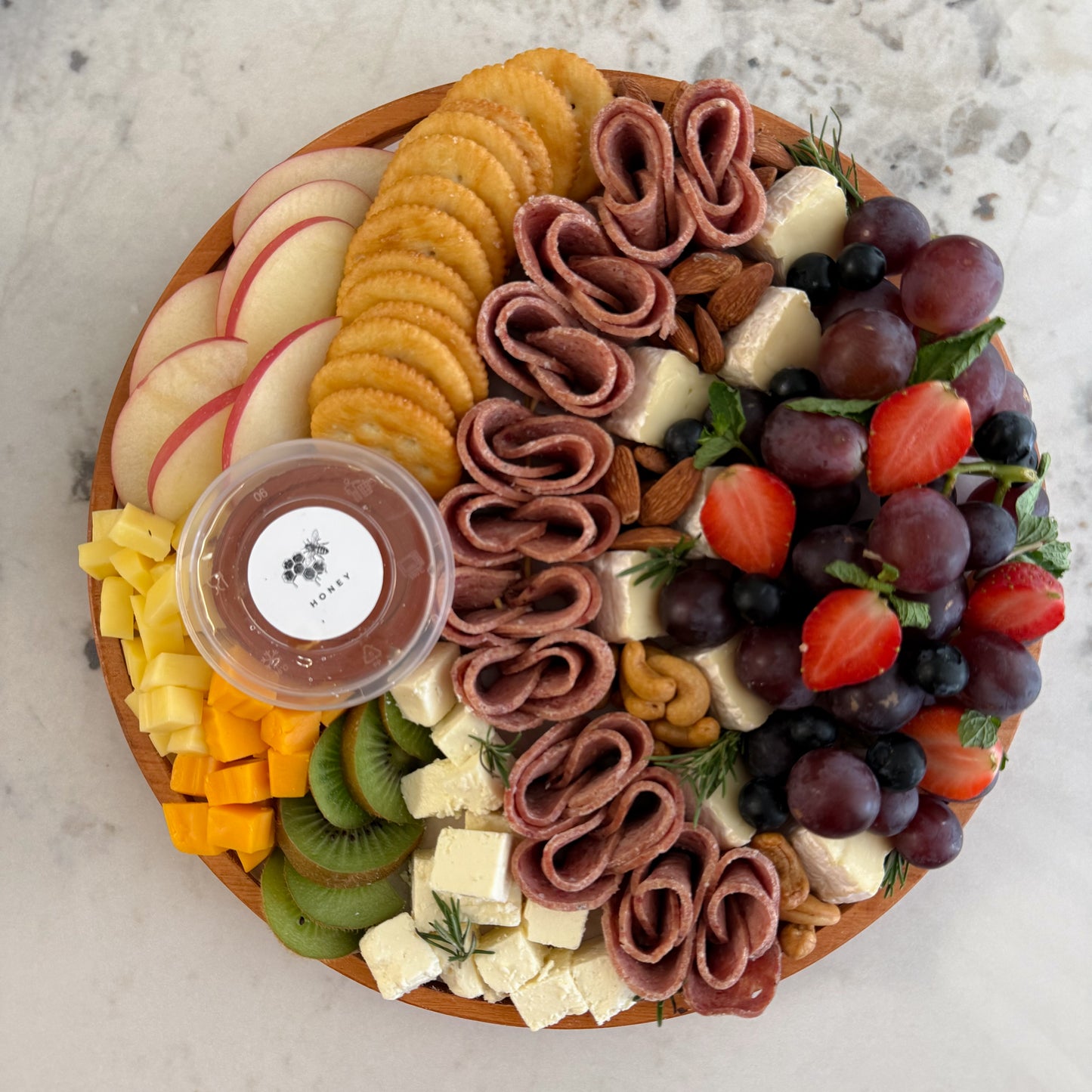 Round Luxe Cheese Platter