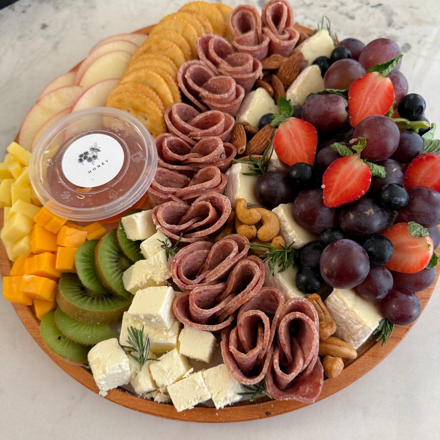 Round Luxe Cheese Platter