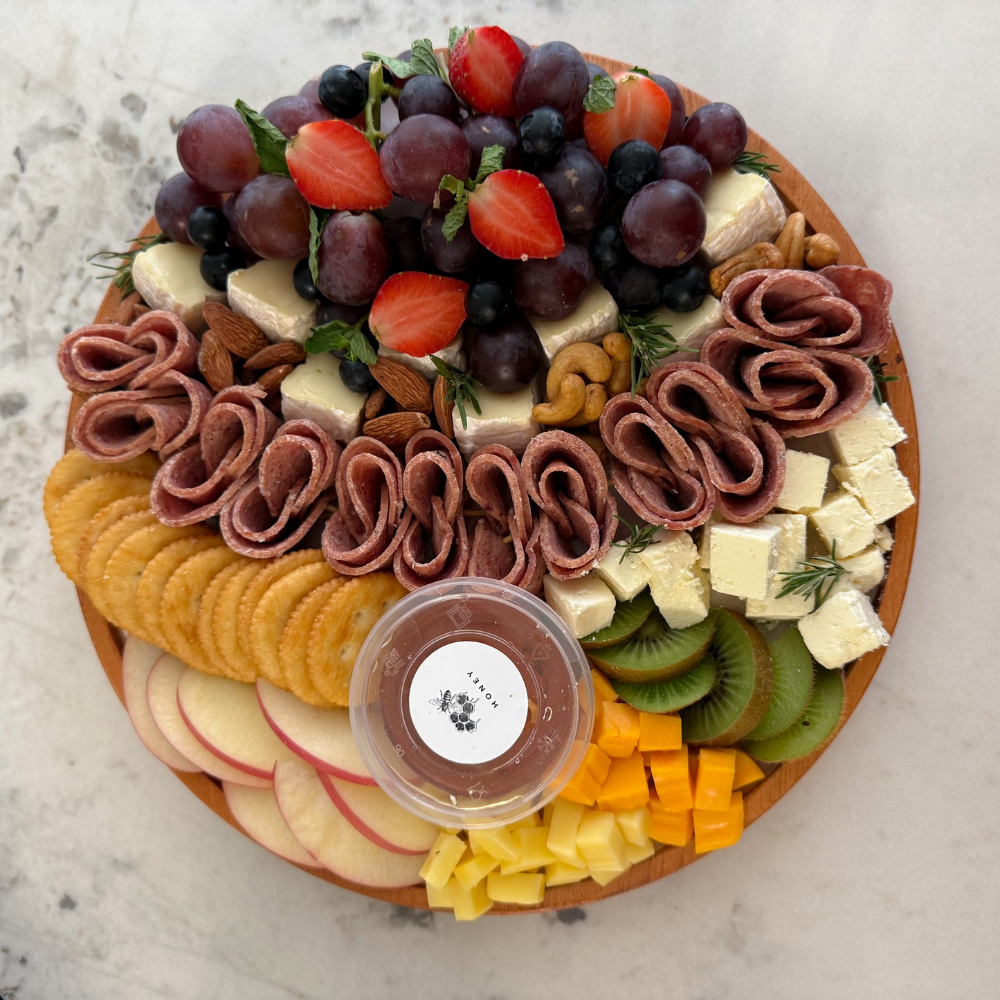 Round Luxe Cheese Platter