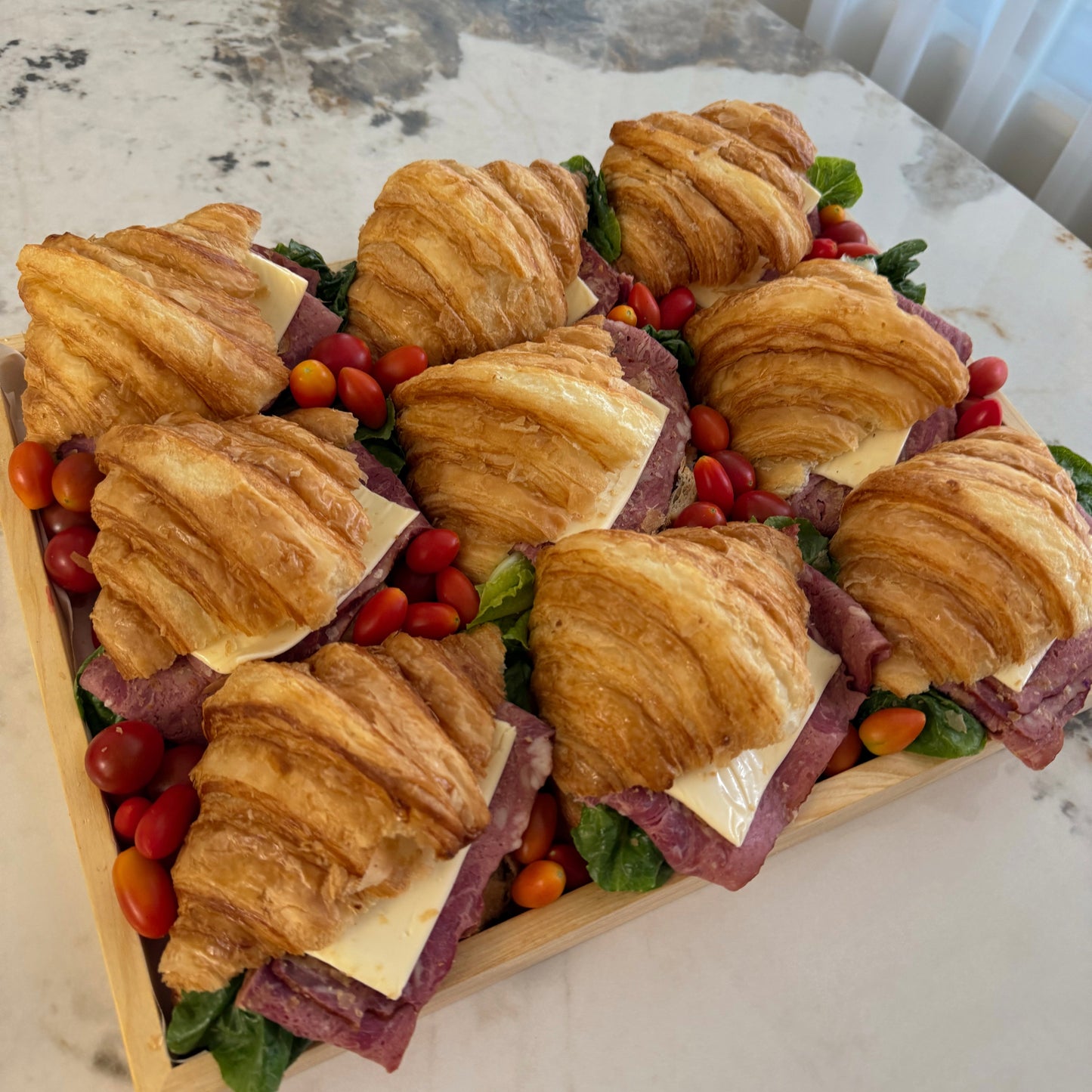 Croissant Sandwich Platter