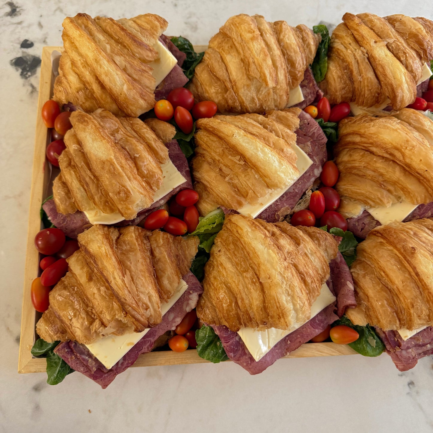 Croissant Sandwich Platter