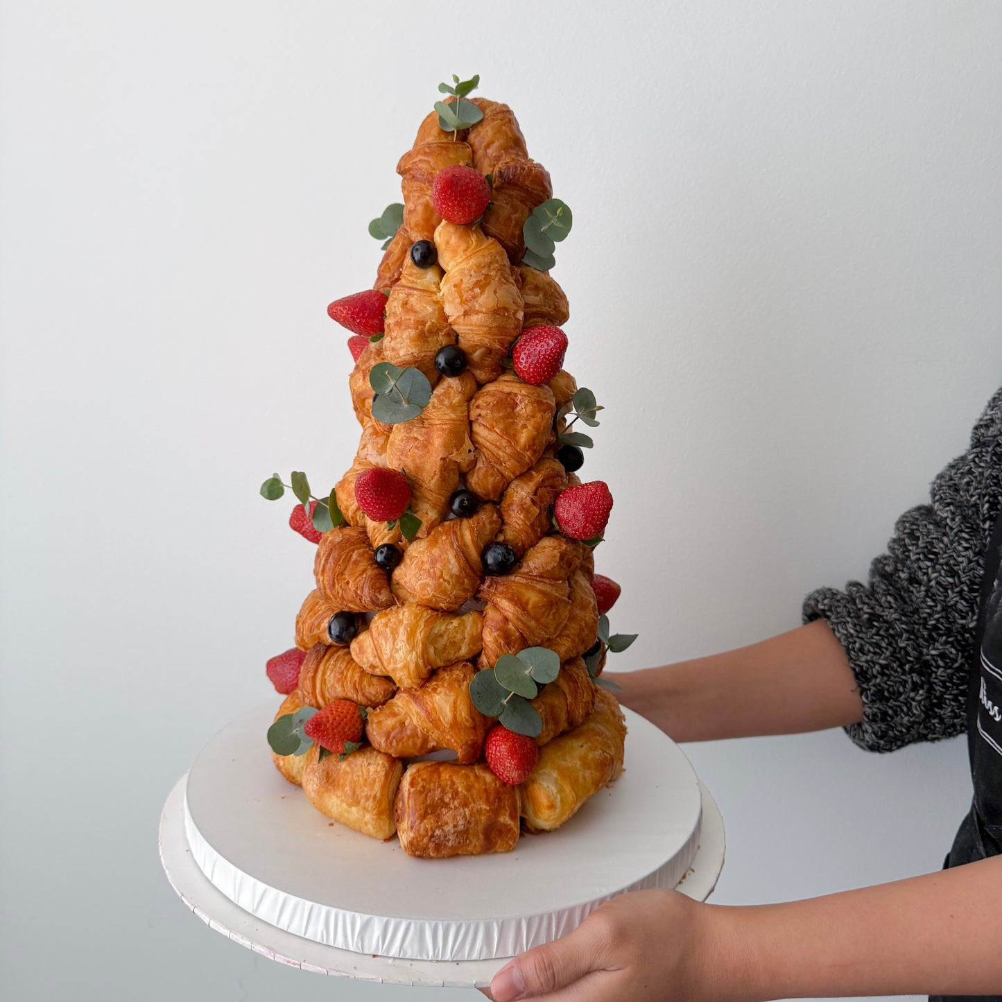 Sweet Croissant Tower