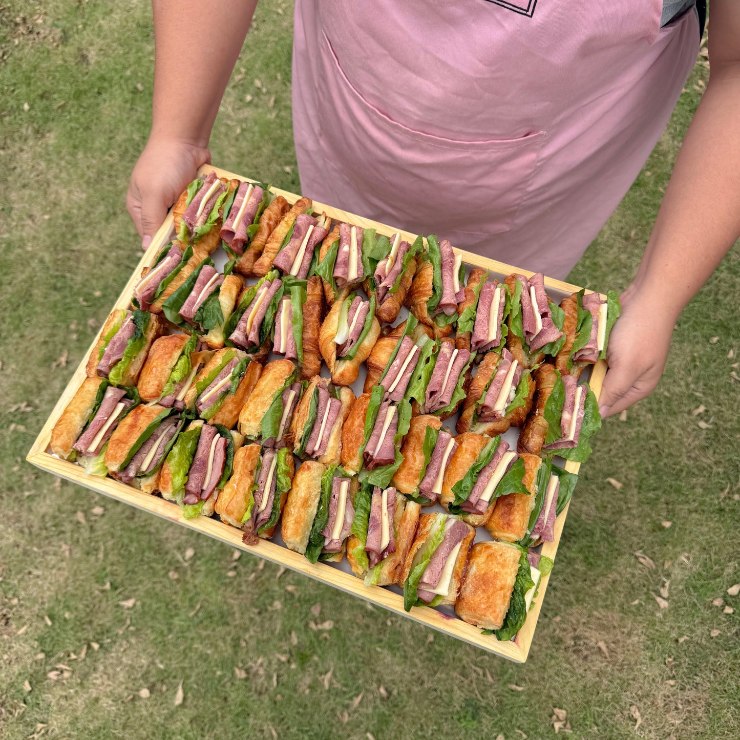 Mini Croissant Sandwich Platter