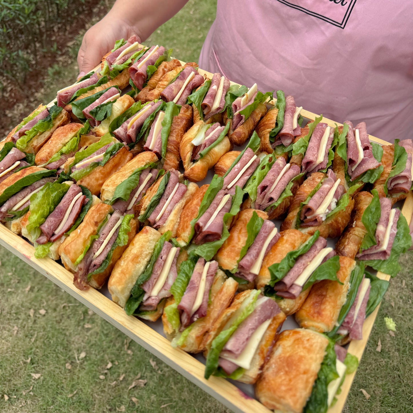 Mini Croissant Sandwich Platter