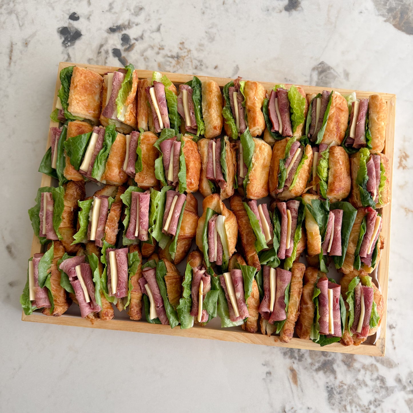 Mini Croissant Sandwich Platter