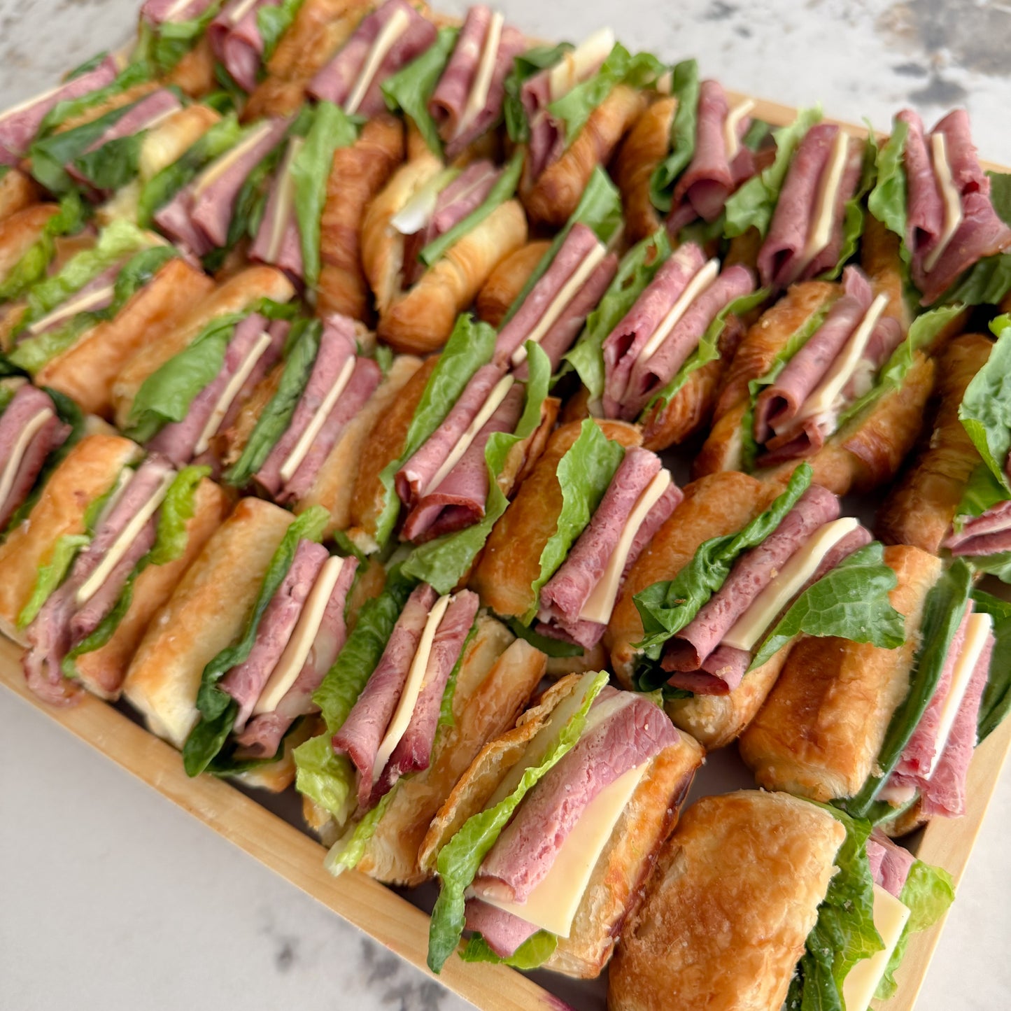Mini Croissant Sandwich Platter