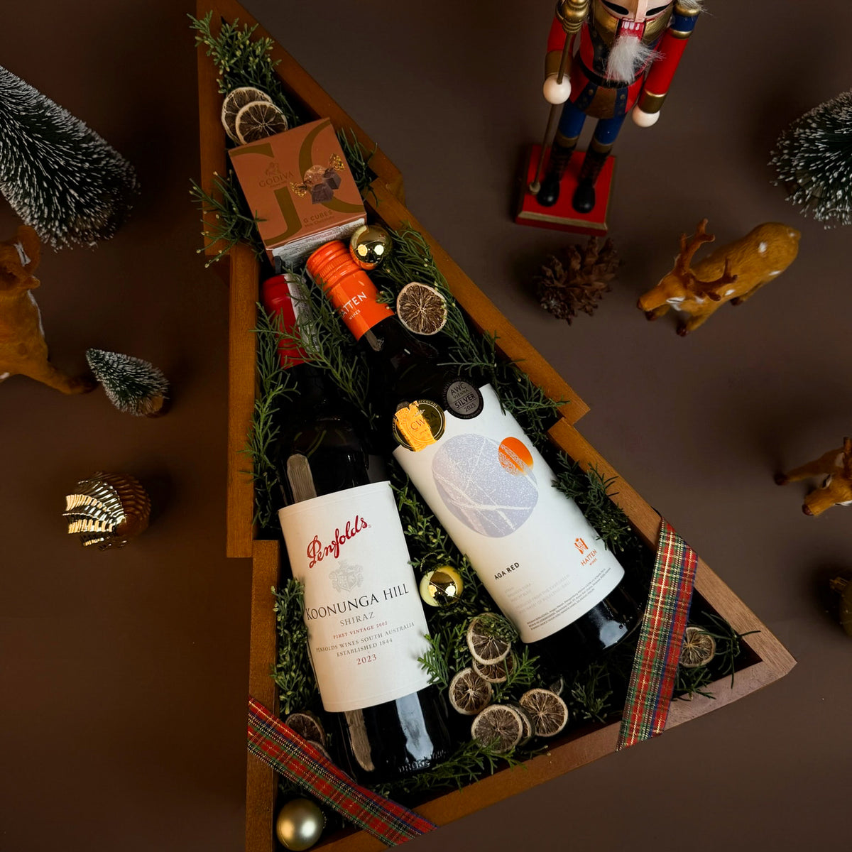 Christmas Nöel Wine Duo