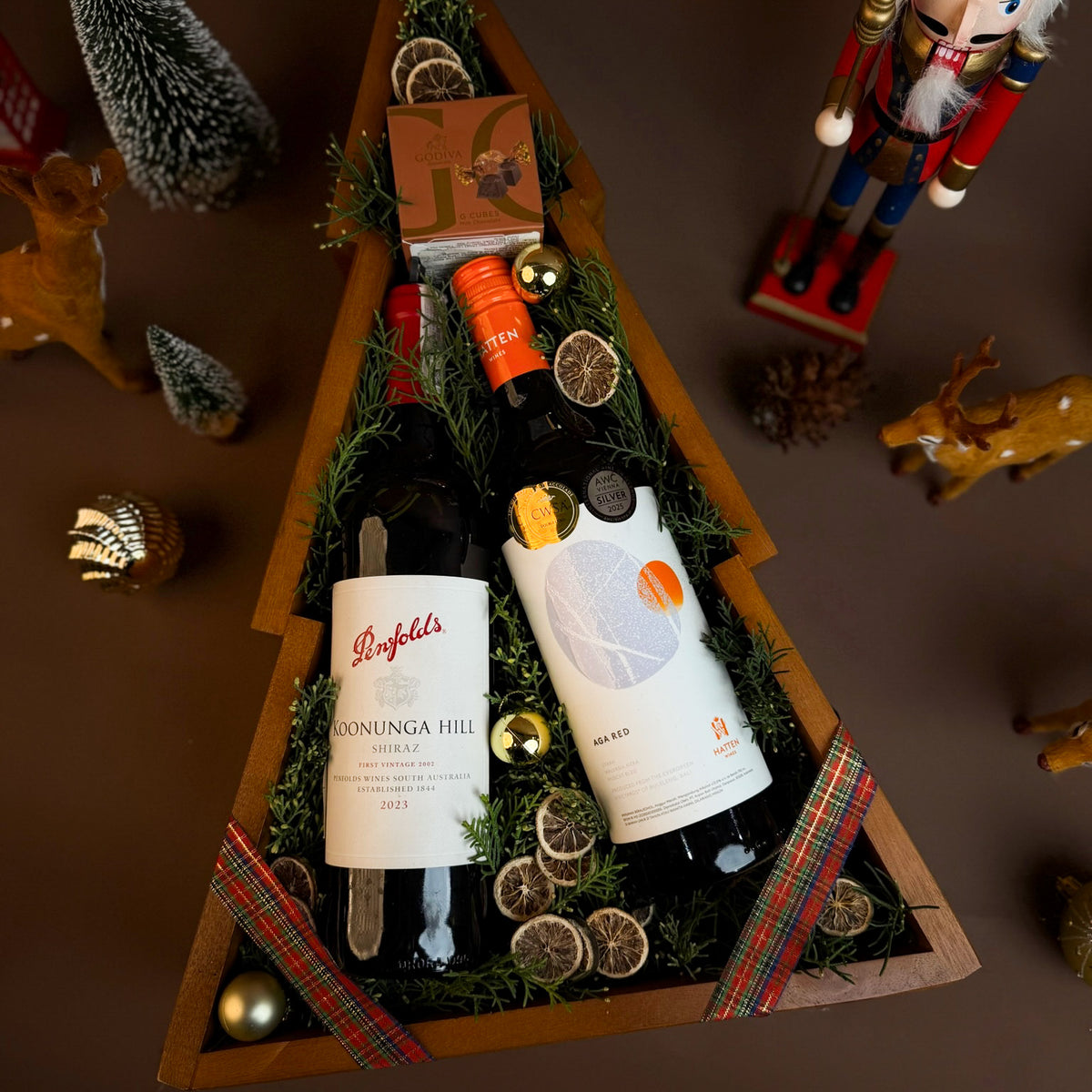 Christmas Nöel Wine Duo