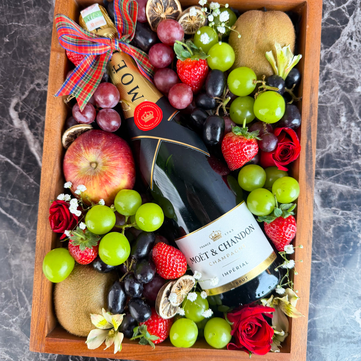 Moët Champagne Wooden Box