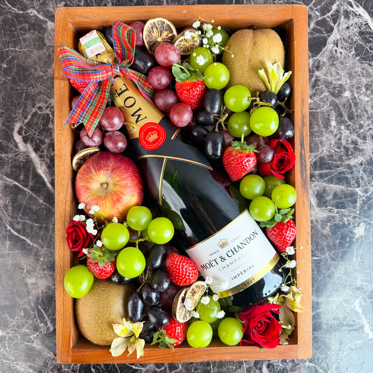 Moët Champagne Wooden Box