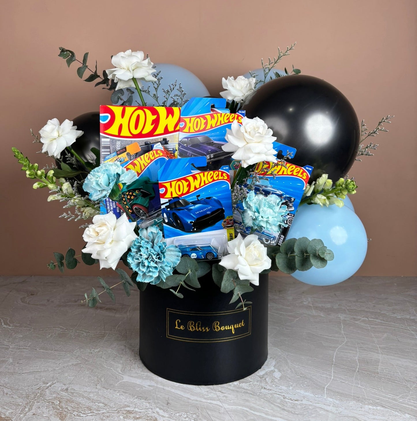 Hotwheels Blue Balloon Bloombox