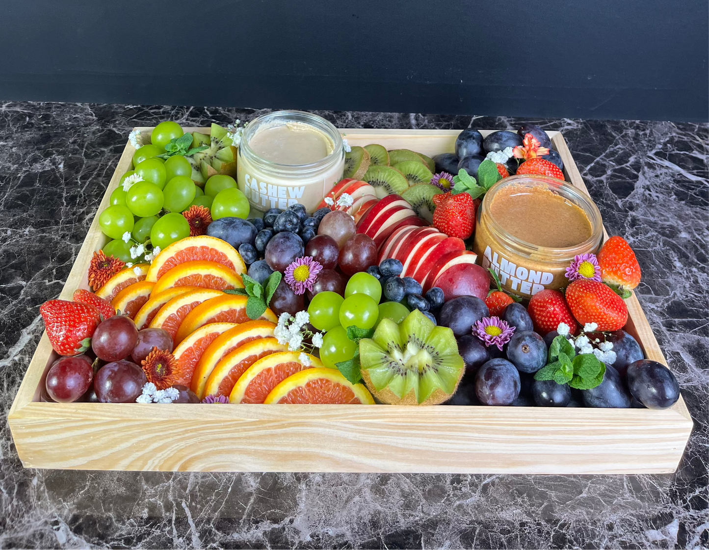 Double NuttaNut Fruit Platter