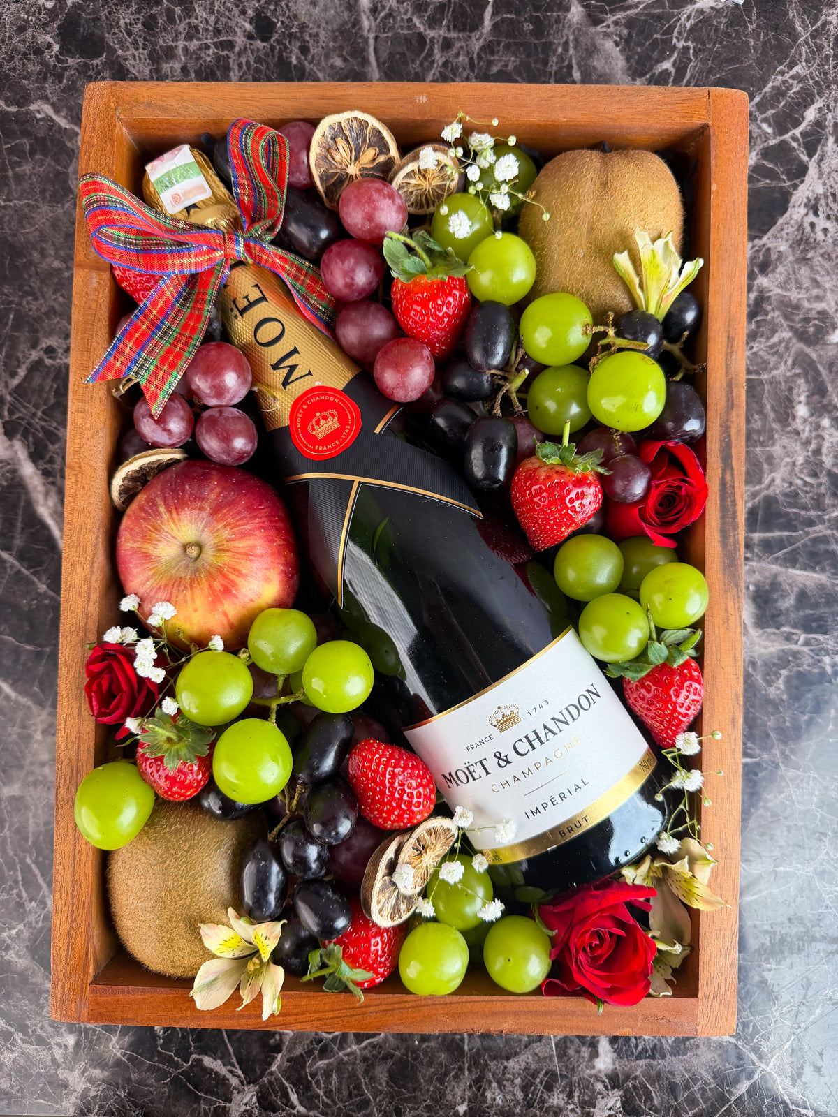 Moët Champagne Wooden Box