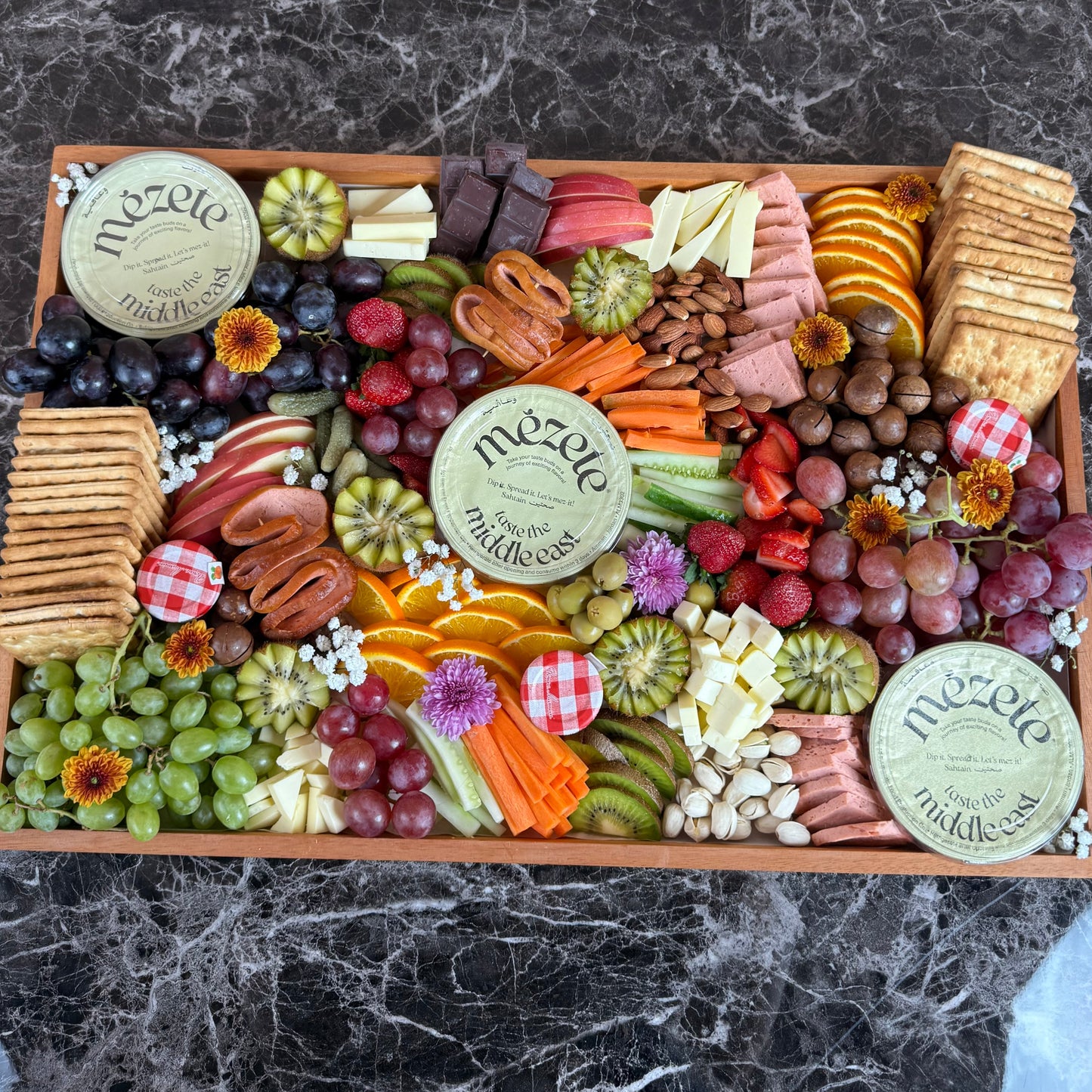 Grand Vegan Charcuterie Crudites Platter