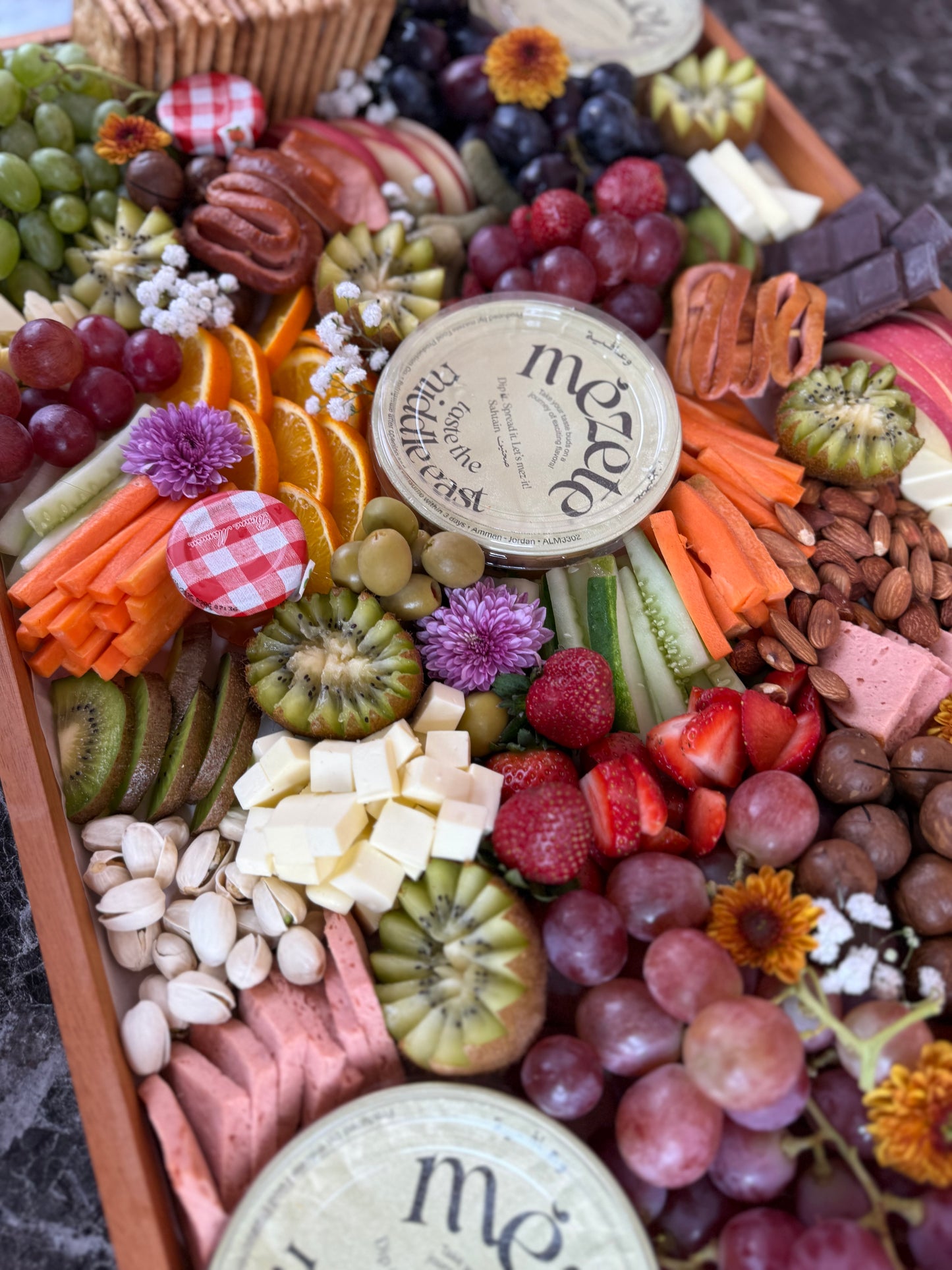 Grand Vegan Charcuterie Crudites Platter