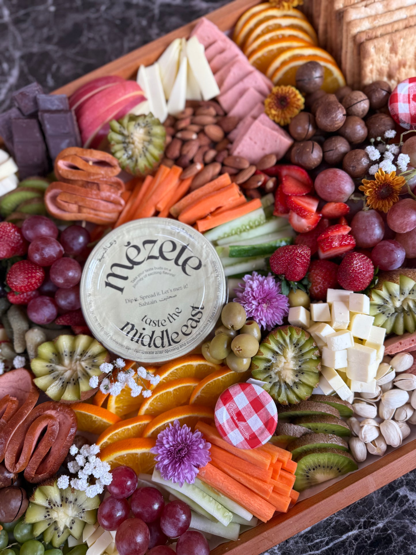 Grand Vegan Charcuterie Crudites Platter
