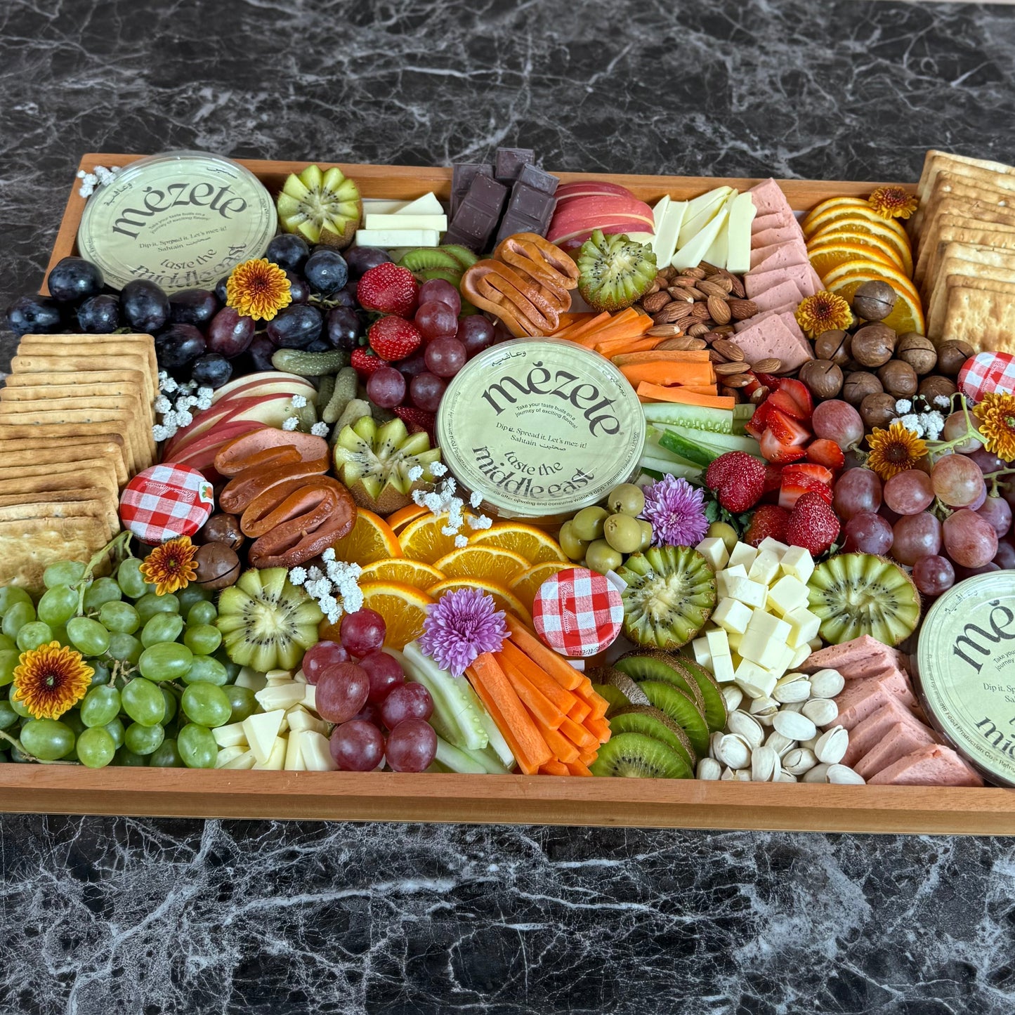 Grand Vegan Charcuterie Crudites Platter
