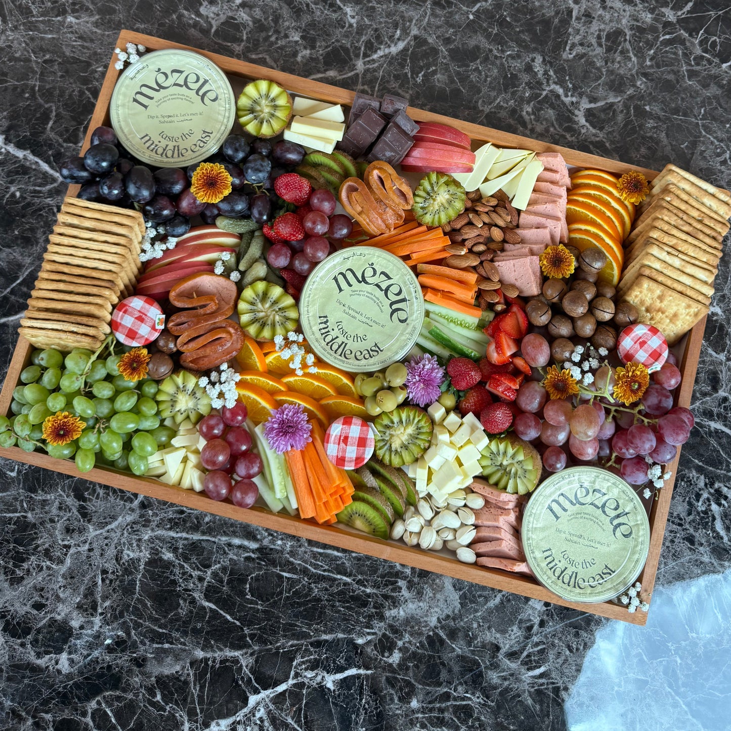 Grand Vegan Charcuterie Crudites Platter