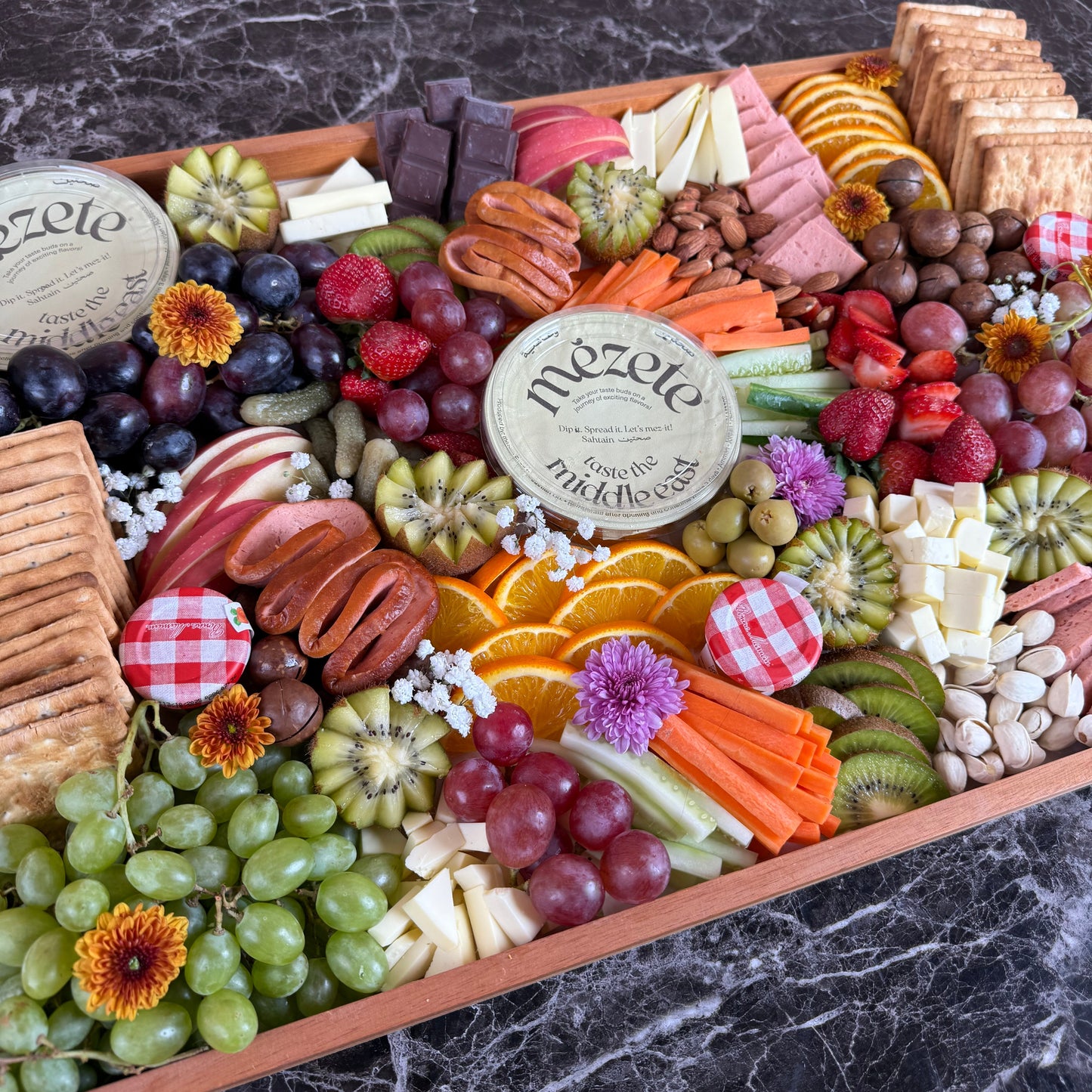Grand Vegan Charcuterie Crudites Platter
