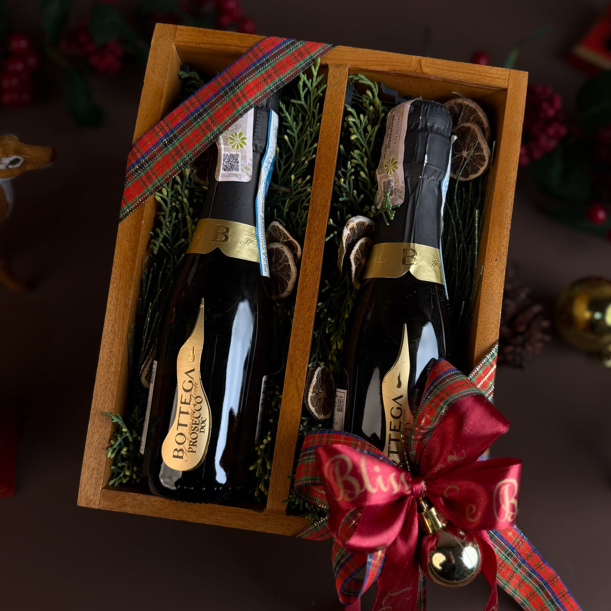 Double Petite Wine Box