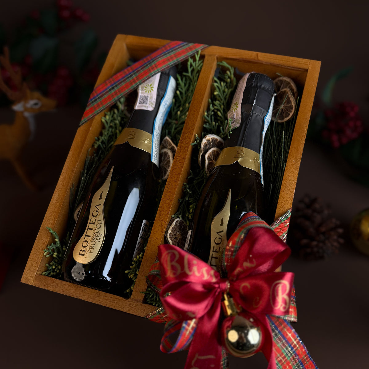 Double Petite Wine Box
