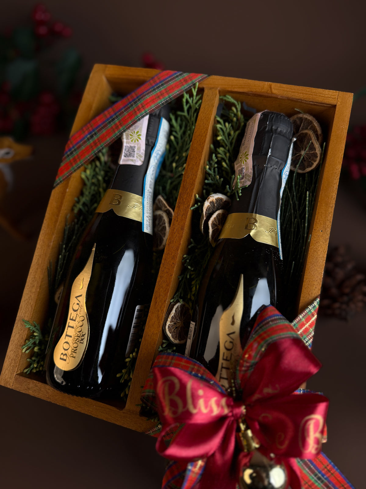 Double Petite Wine Box