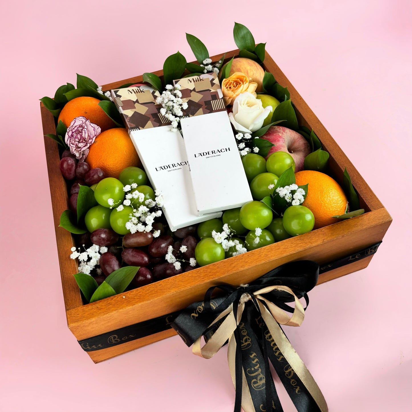 Läderach Bloom Wooden Box