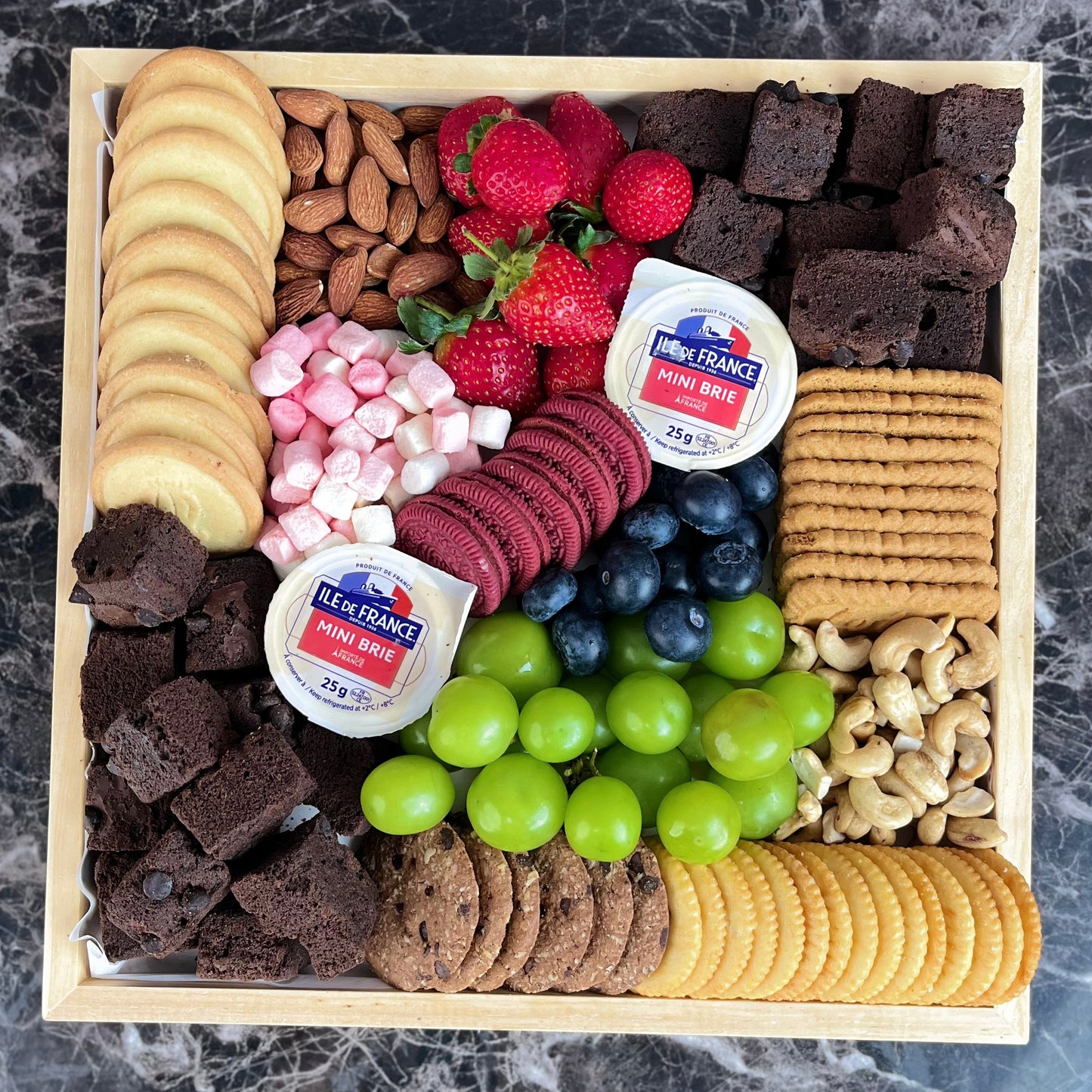 Small Sweet Fruit & Brie Grazing Platter