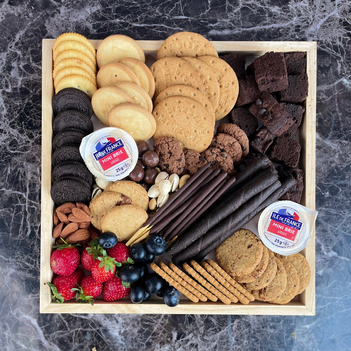 Sweet Cookies & Cheese Platter
