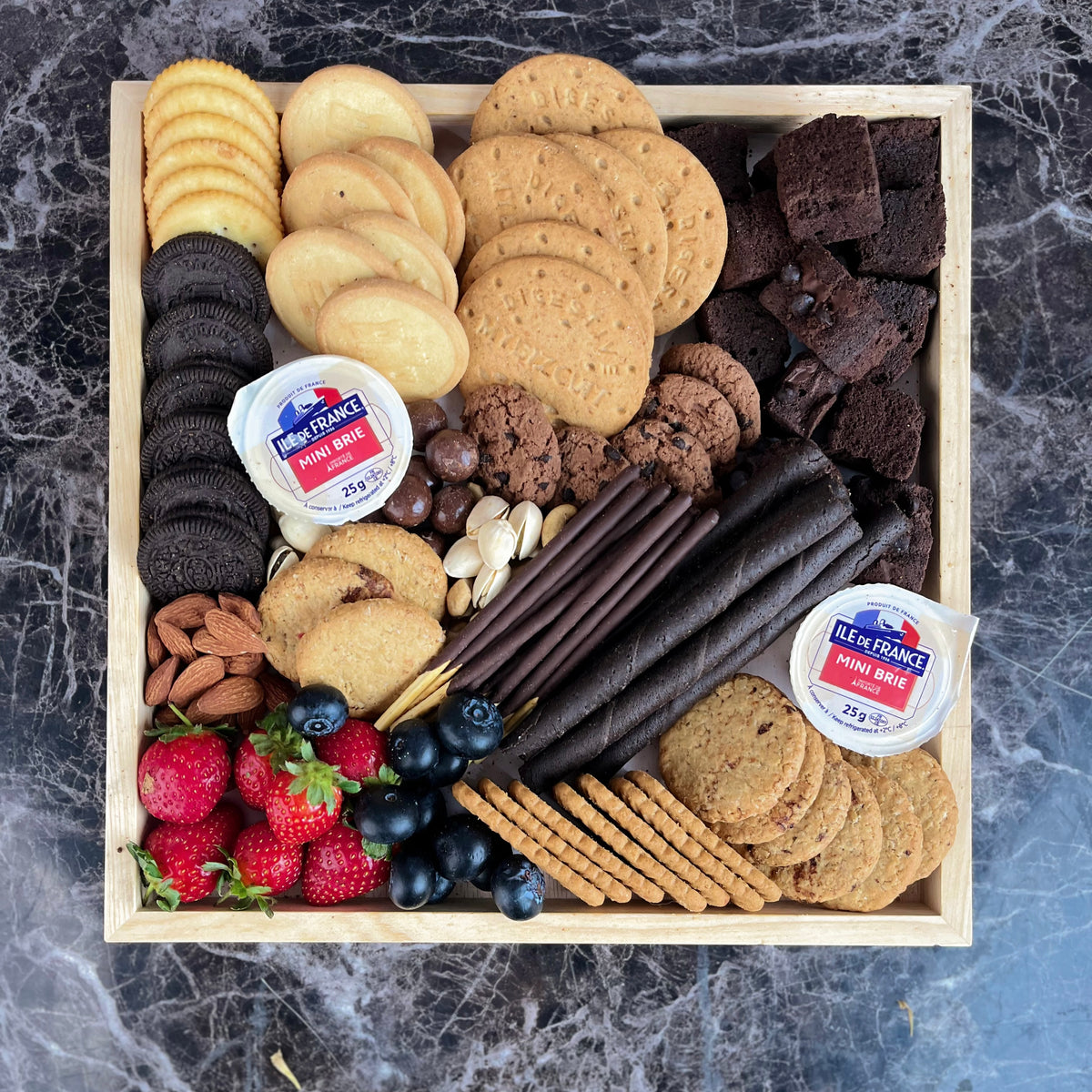 Sweet Cookies & Cheese Platter