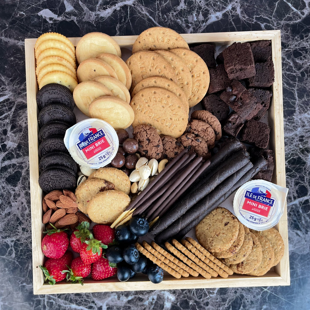 Sweet Cookies & Cheese Platter
