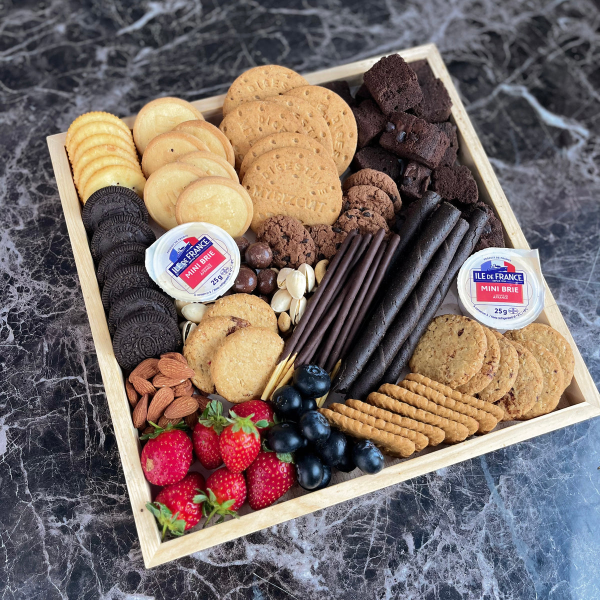 Sweet Cookies & Cheese Platter