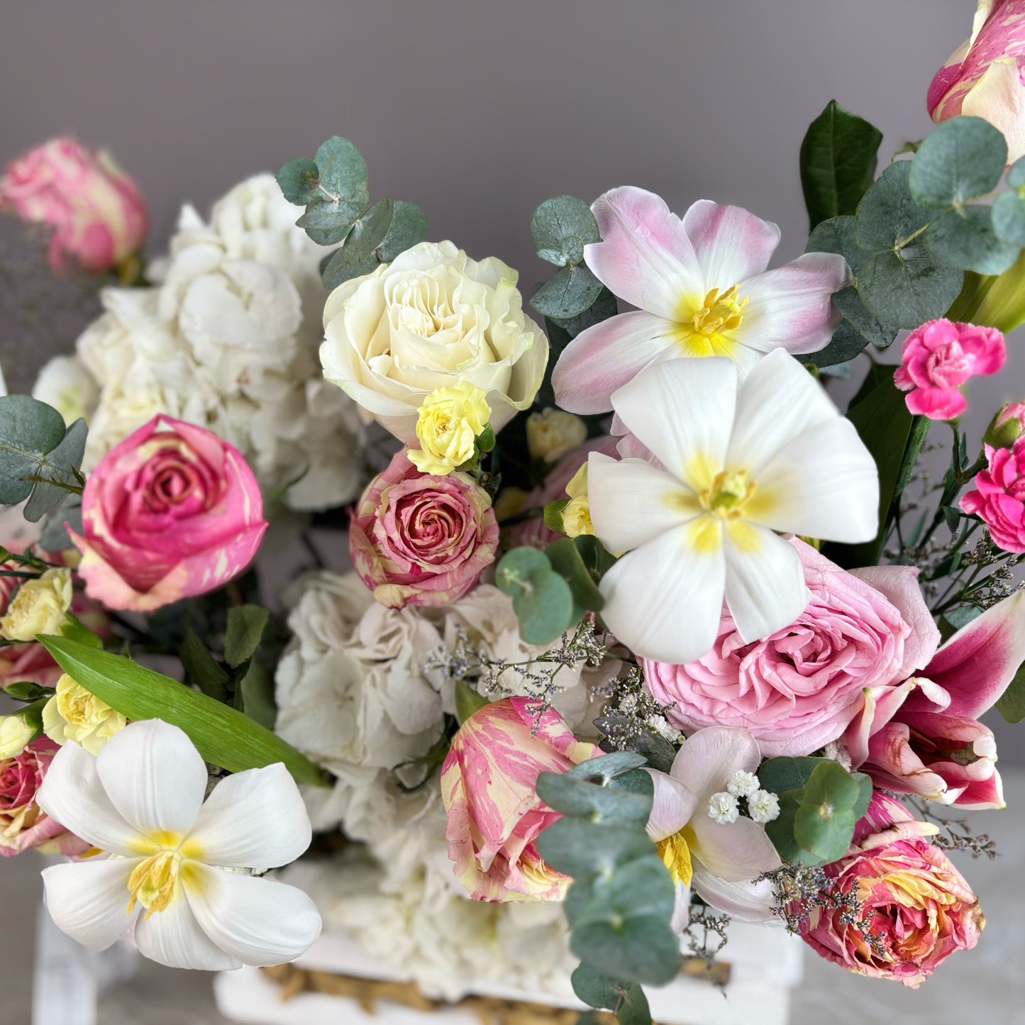 Soft Petal Garden Crate