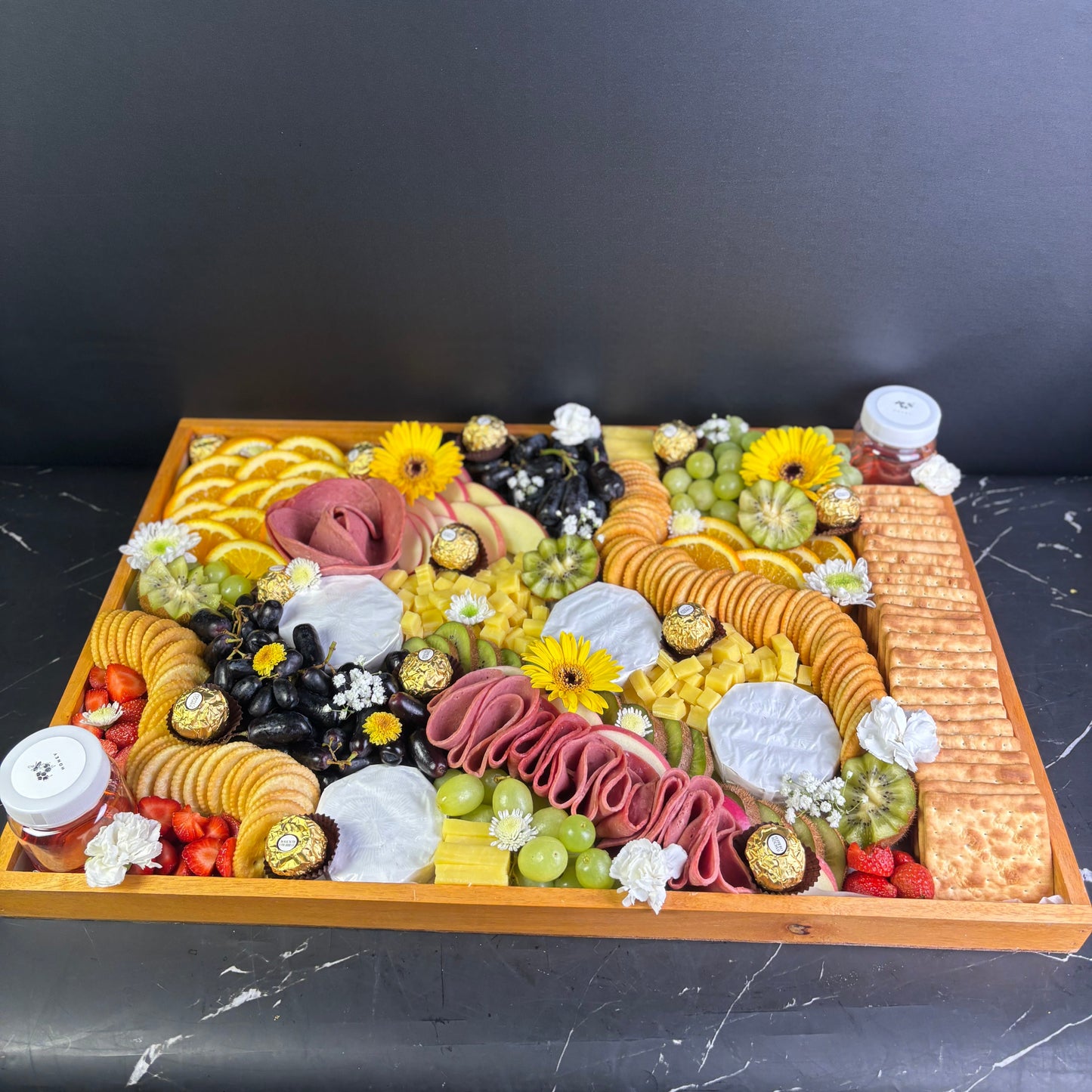 Long cheese platter charcuterie board jakarta