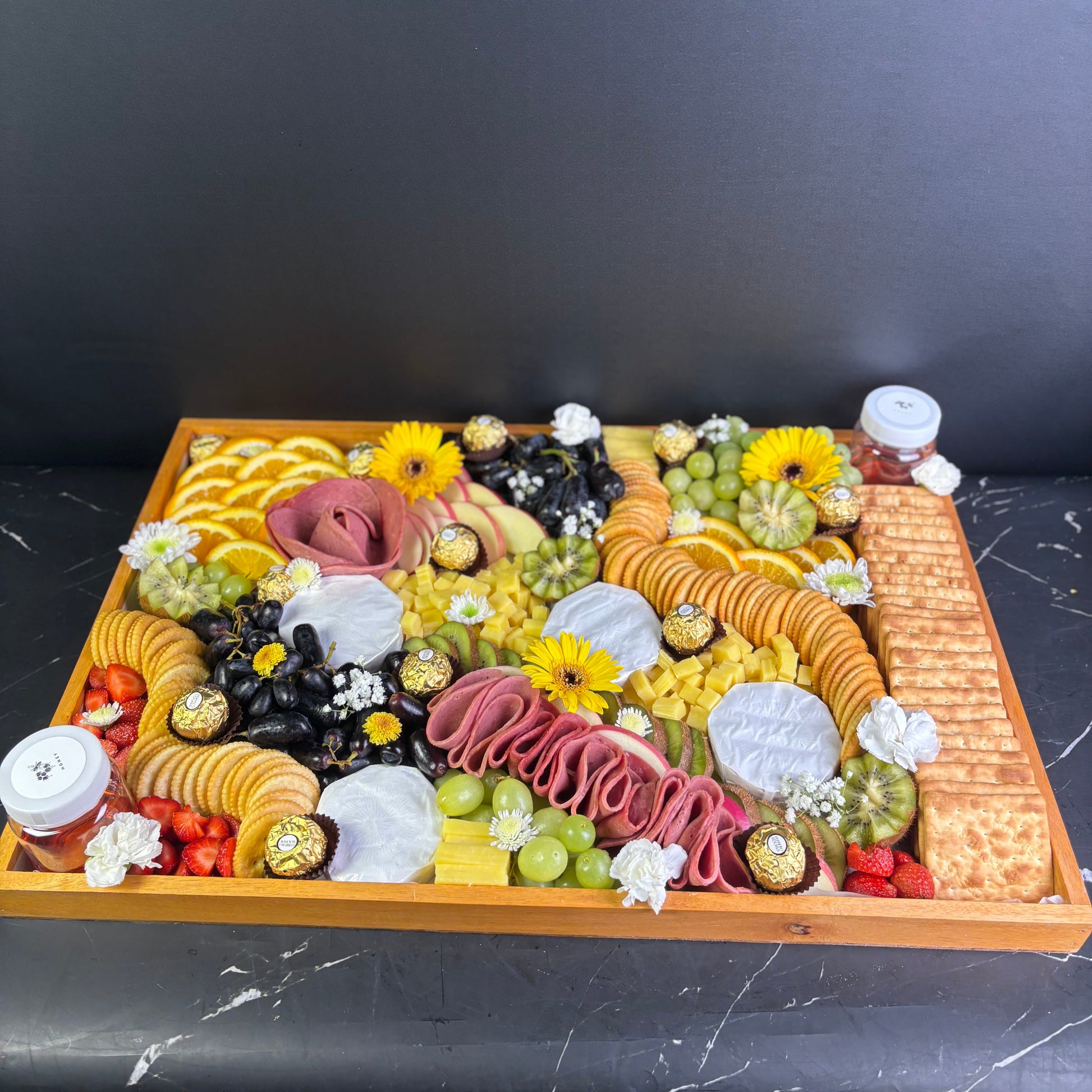 Long cheese platter charcuterie board jakarta