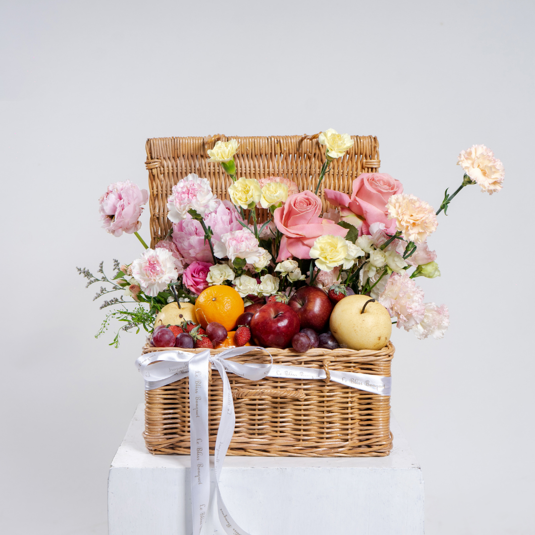 Parcel buah premium dan besar dari Le Bliss Bouquet. Hadiah sehat & mewah, cocok untuk segala acara. Pengiriman ke Jakarta, Bogor, Depok, Tangerang, Bekasi, Cirebon & Surabaya.

