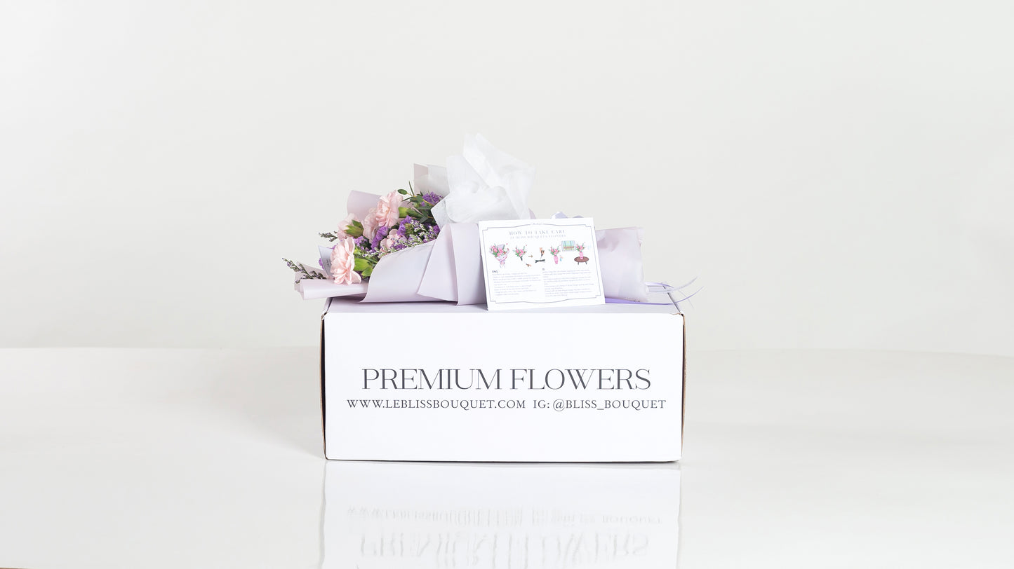 Smallie Nationwide Soft Lilac Bouquet - Le Bliss Bouquet